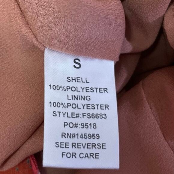 Vici Women's Brown Floral Print Pleated Zip Mini Flared A-Line Skirt Size S - Picture 5 of 5